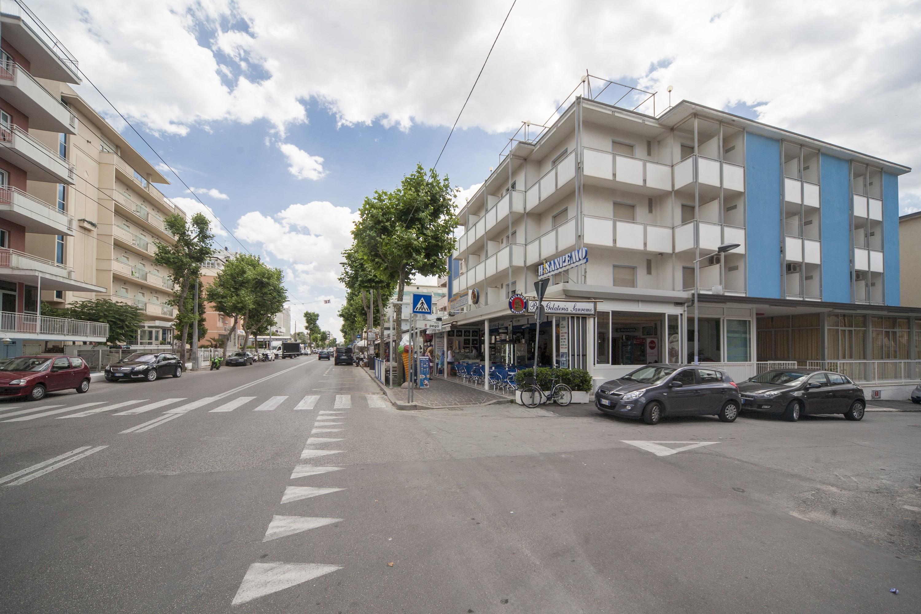 Hotel Sanremo Rimini Exteriér fotografie